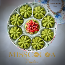 將圖片載入圖庫檢視器 MISSCOCOA 立體雕花曲奇 抹茶