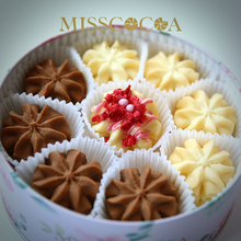 將圖片載入圖庫檢視器 MISSCOCOA 立體雕花曲奇 原味+巧克力