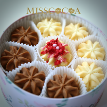 將圖片載入圖庫檢視器 MISSCOCOA 立體雕花曲奇 原味+巧克力
