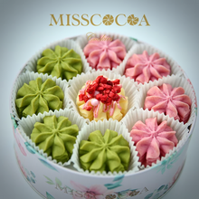 將圖片載入圖庫檢視器 MISSCOCOA 立體雕花曲奇 抹茶+紅莓
